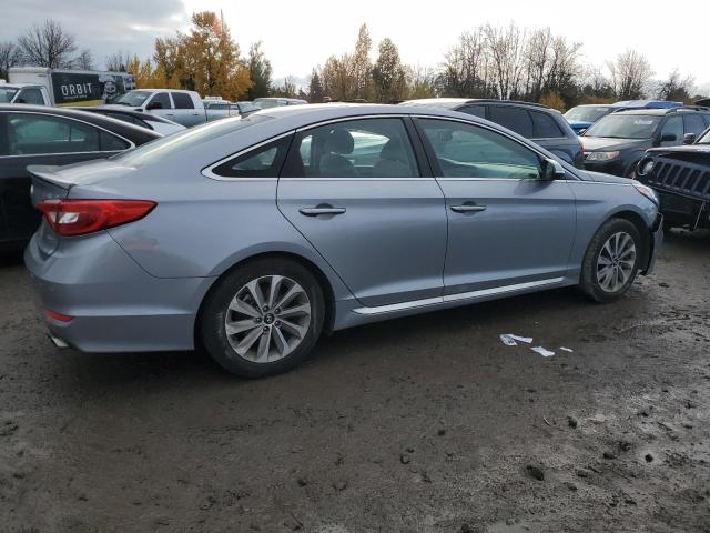 5NPE34AF1GH268124 - 2016 HYUNDAI SONATA SPORT SILVER photo 3