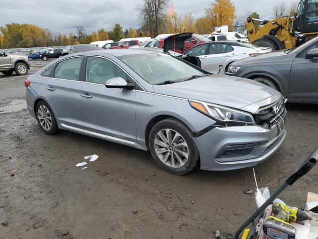 5NPE34AF1GH268124 - 2016 HYUNDAI SONATA SPORT SILVER photo 4