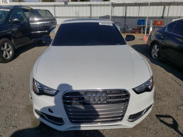 WAUC4AFR6HA000875 - 2017 AUDI S5 WHITE photo 5