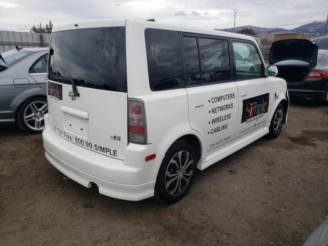 JTLKT334264112028 - 2006 SCION XB XB WHITE photo 3