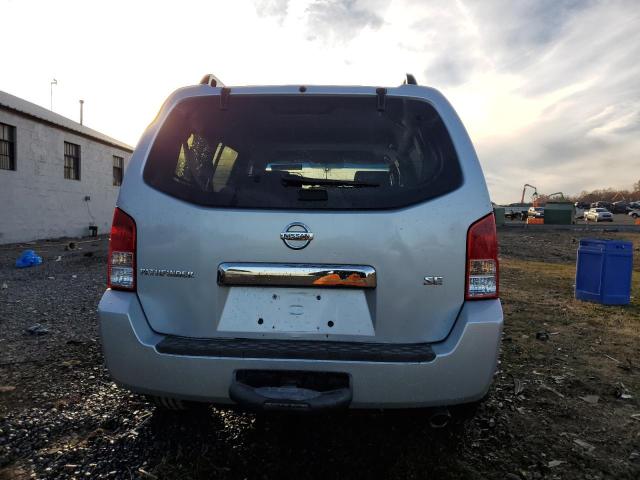 5N1AR18W67C611745 - 2007 NISSAN PATHFINDER LE SILVER photo 6