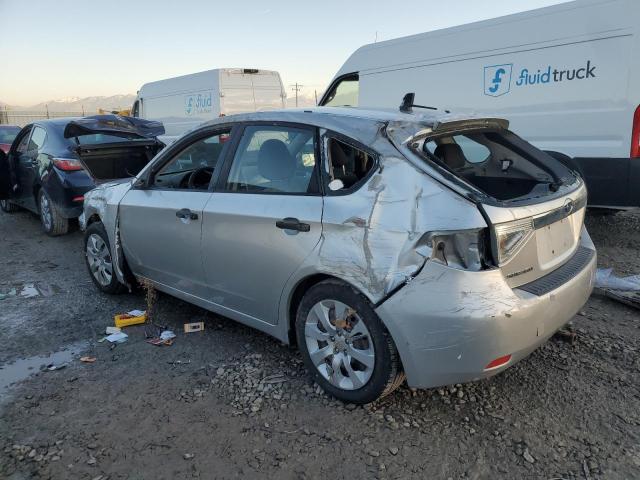 JF1GH61698G838291 - 2008 SUBARU IMPREZA 2.5I SILVER photo 2