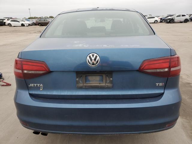 3VW2B7AJ8HM268691 - 2017 VOLKSWAGEN JETTA S BLUE photo 6