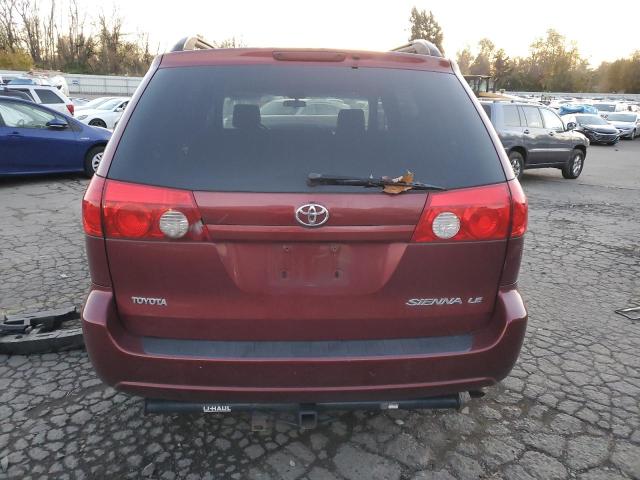 5TDZA23C46S398180 - 2006 TOYOTA SIENNA CE BURGUNDY photo 6