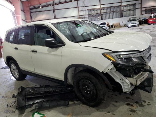 5FNYF5H17KB040057 - 2019 HONDA PILOT LX WHITE photo 4