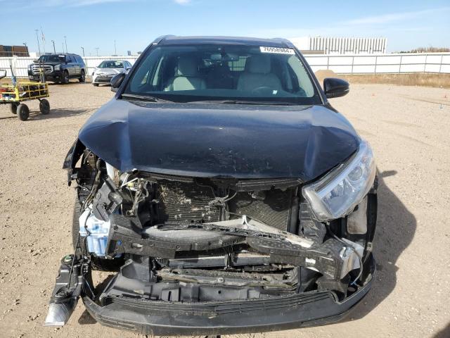 5TDJKRFH1GS236860 - 2016 TOYOTA HIGHLANDER XLE BLACK photo 5