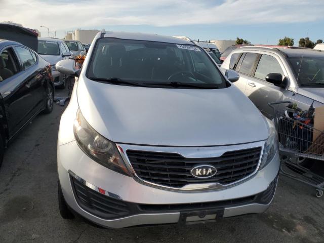 KNDPB3A28C7322987 - 2012 KIA SPORTAGE BASE SILVER photo 5