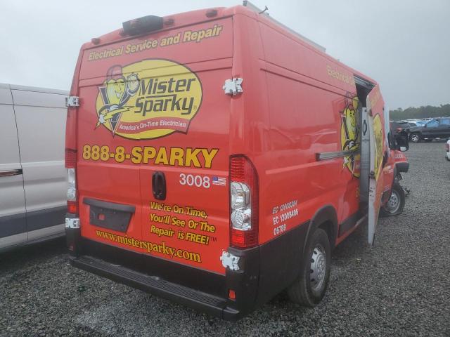 3C6MRVJGXNE137761 - 2022 RAM PROMASTER 3500 HIGH წითელი ფოტო 3