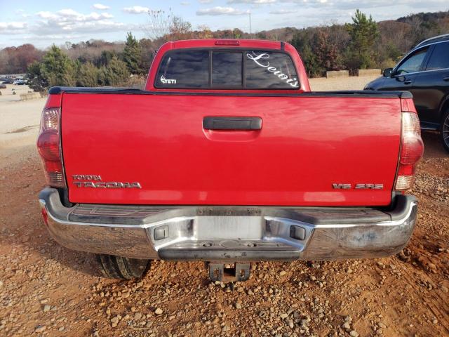 5TEKU72N75Z009218 - 2005 TOYOTA TACOMA DOUBLE CAB PRERUNNER LONG BED RED photo 6