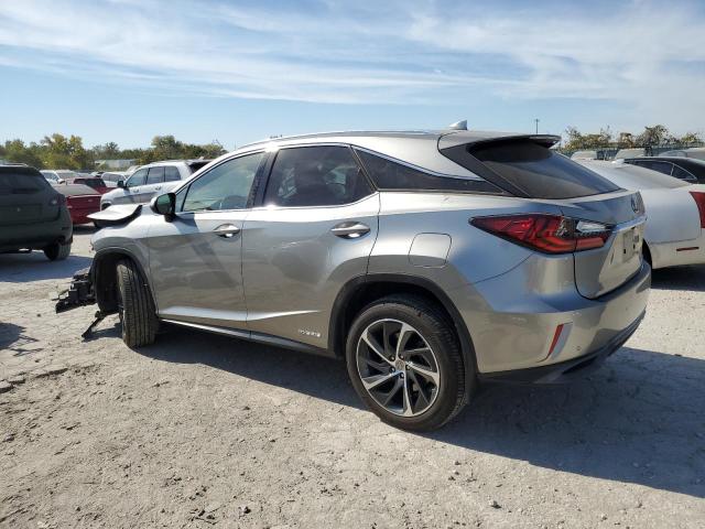 2T2BGMCA9HC019417 - 2017 LEXUS RX 450H BASE GRAY photo 2