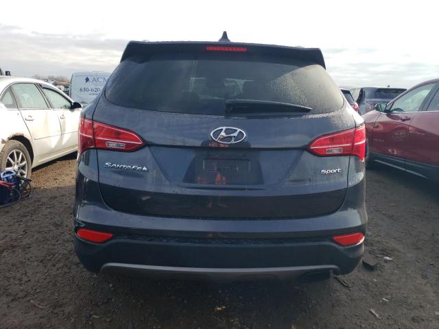 5XYZU3LB2GG333704 - 2016 HYUNDAI SANTA FE S BLACK photo 6