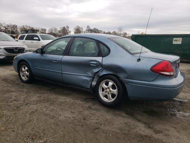 1FAFP53U56A228456 - 2006 FORD TAURUS SE BLUE photo 2