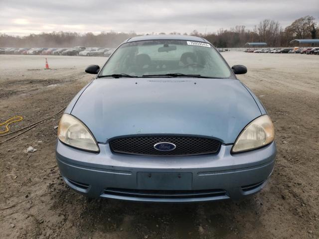 1FAFP53U56A228456 - 2006 FORD TAURUS SE BLUE photo 5