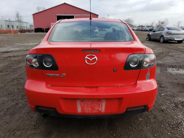 JM1BK32F881809290 - 2008 MAZDA 3 I RED photo 6