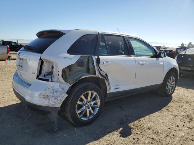 2FMDK3JC8DBB95304 - 2013 FORD EDGE SEL WHITE photo 3