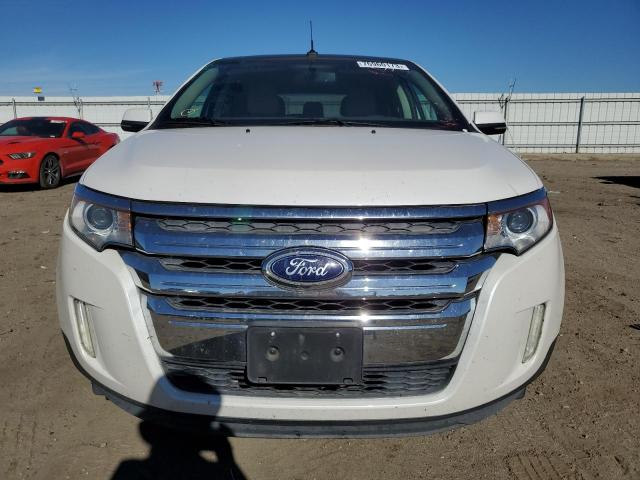 2FMDK3JC8DBB95304 - 2013 FORD EDGE SEL WHITE photo 5