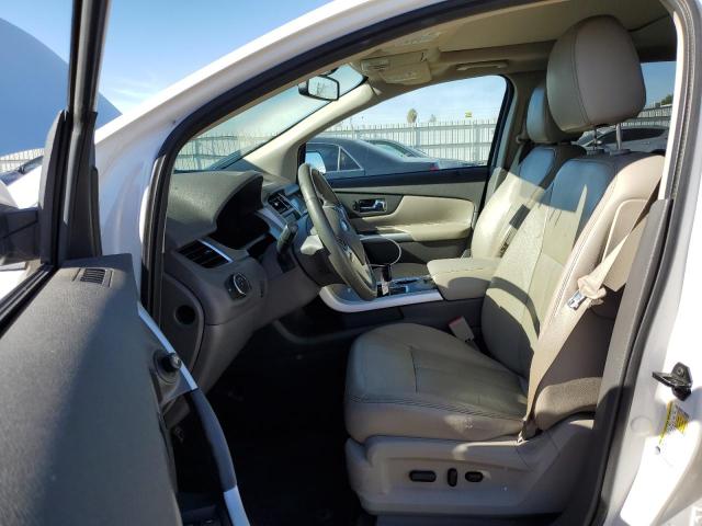 2FMDK3JC8DBB95304 - 2013 FORD EDGE SEL WHITE photo 7