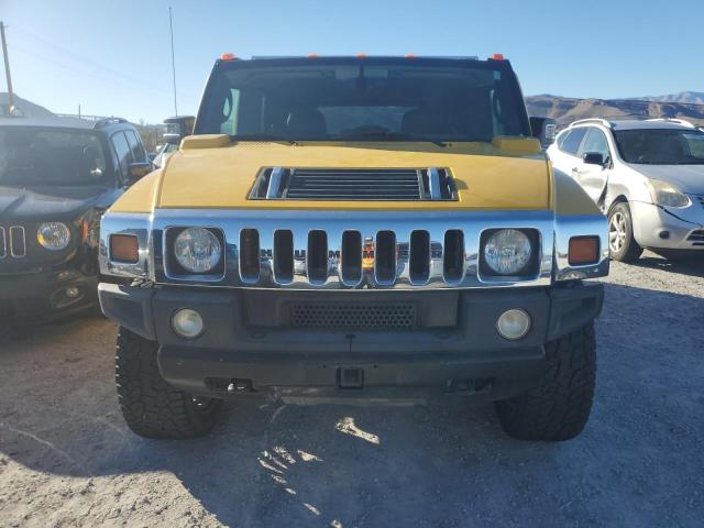 5GRGN23U07H102676 - 2007 HUMMER H2 YELLOW photo 5