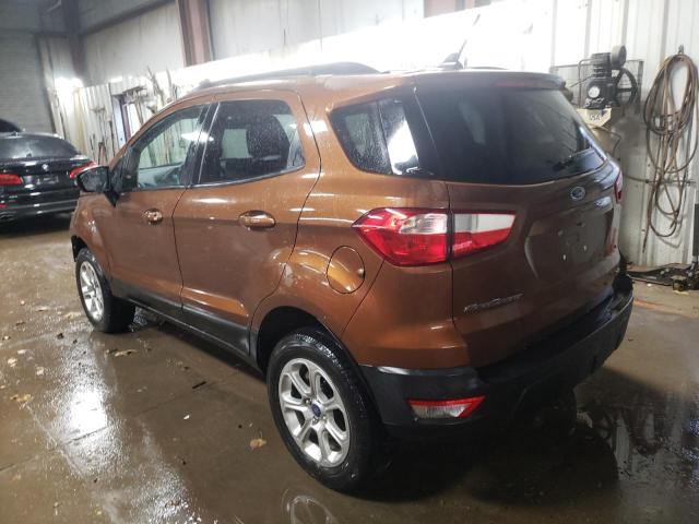 MAJ6S3GL5LC315309 - 2020 FORD ECOSPORT SE Թուխ լուսանկար 2