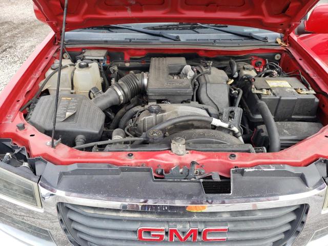 1GTD5MFE4C8104199 - 2012 GMC CANYON SLE RED photo 11