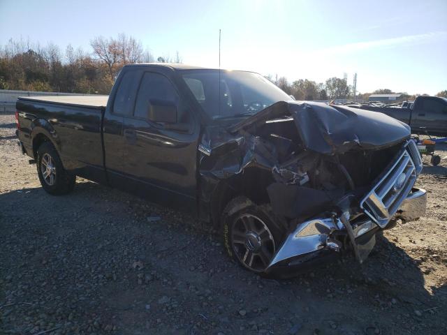 1FTRF12248KF07218 - 2008 FORD F150 BLACK photo 4