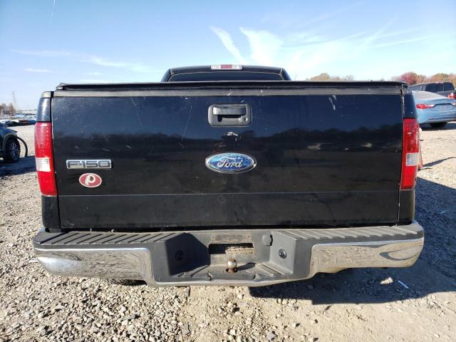 1FTRF12248KF07218 - 2008 FORD F150 BLACK photo 6