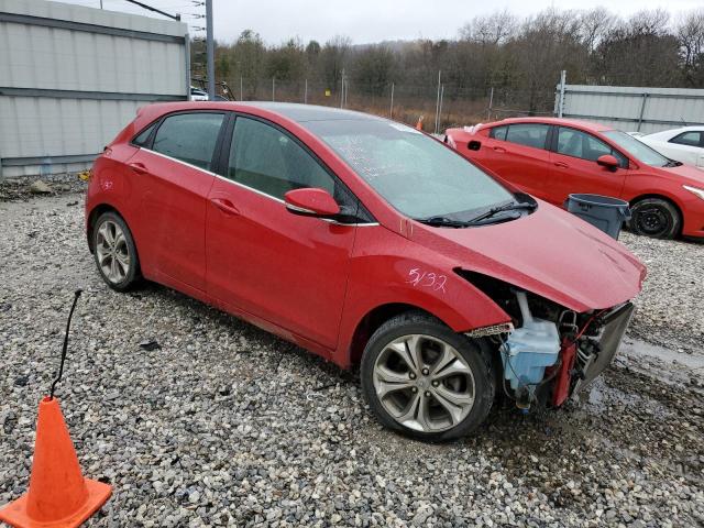 KMHD35LE5DU036838 - 2013 HYUNDAI ELANTRA GT RED photo 4