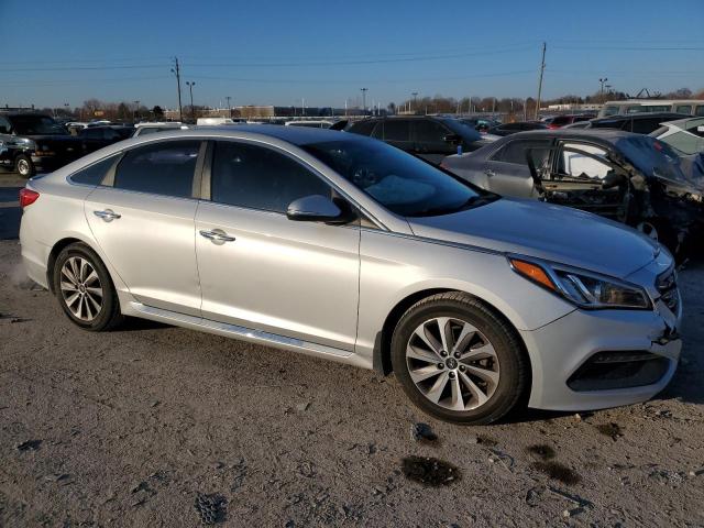 5NPE34AF3FH150218 - 2015 HYUNDAI SONATA SPORT SILVER photo 4