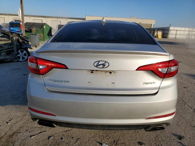 5NPE34AF3FH150218 - 2015 HYUNDAI SONATA SPORT SILVER photo 6