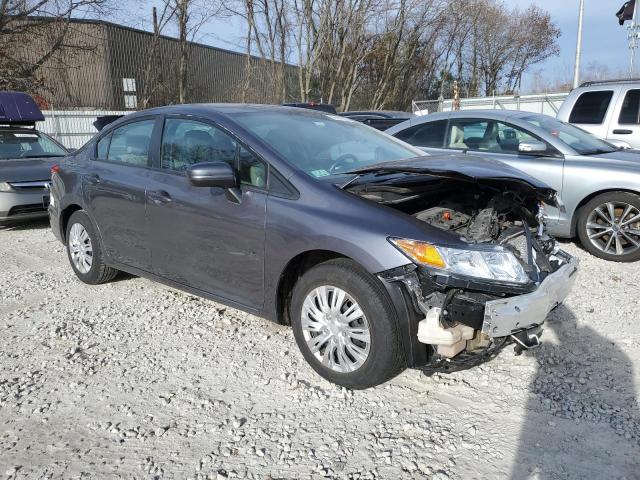 2HGFB2F58EH515884 - 2014 HONDA CIVIC LX GRAY photo 4