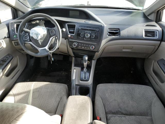 2HGFB2F58EH515884 - 2014 HONDA CIVIC LX GRAY photo 8