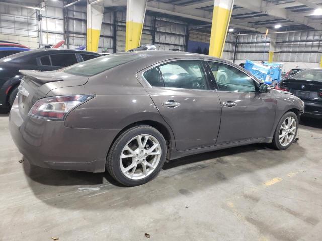 1N4AA5AP5EC446733 - 2014 NISSAN MAXIMA S BROWN photo 3