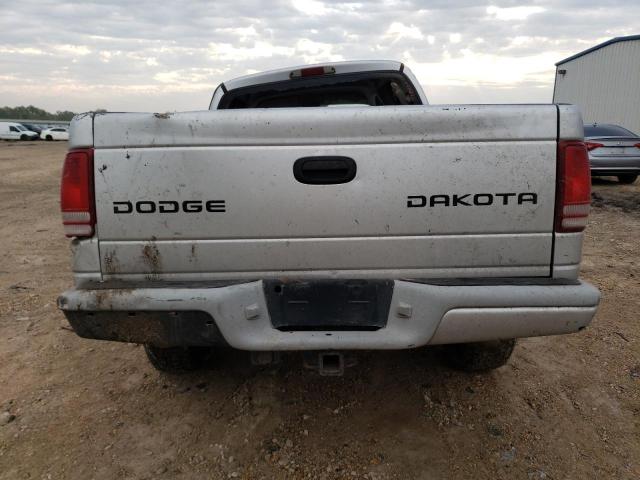 1D7HG38N73S174677 - 2003 DODGE DAKOTA QUAD SPORT SILVER photo 6