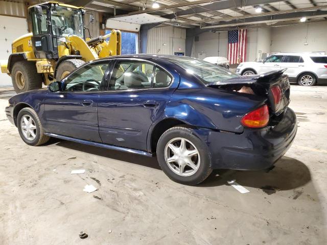 1G3NL52TXYC378936 - 2000 OLDSMOBILE ALERO GL BLUE photo 2