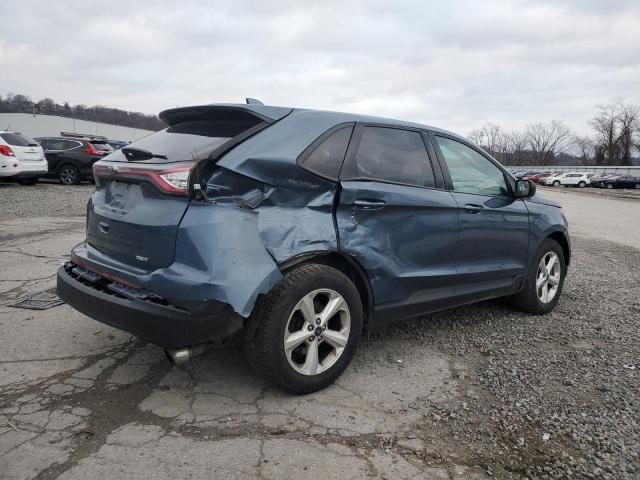 2FMPK4G96JBB94047 - 2018 FORD EDGE SE BLUE photo 3