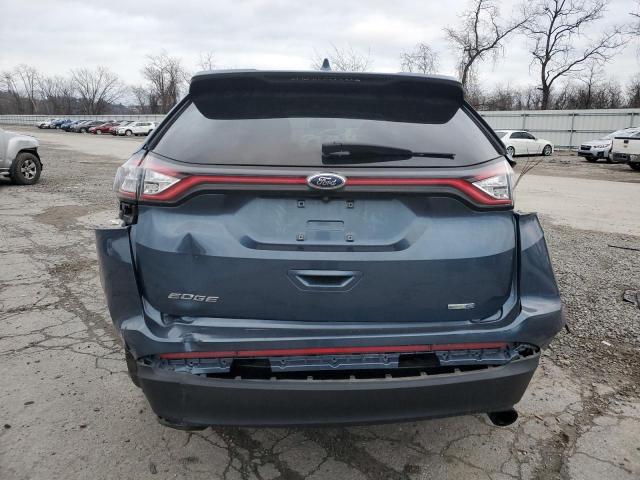 2FMPK4G96JBB94047 - 2018 FORD EDGE SE BLUE photo 6