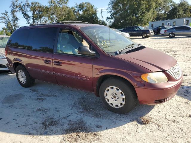 2C4GP44301R226150 - 2001 CHRYSLER TOWN & COU LX BURGUNDY photo 4