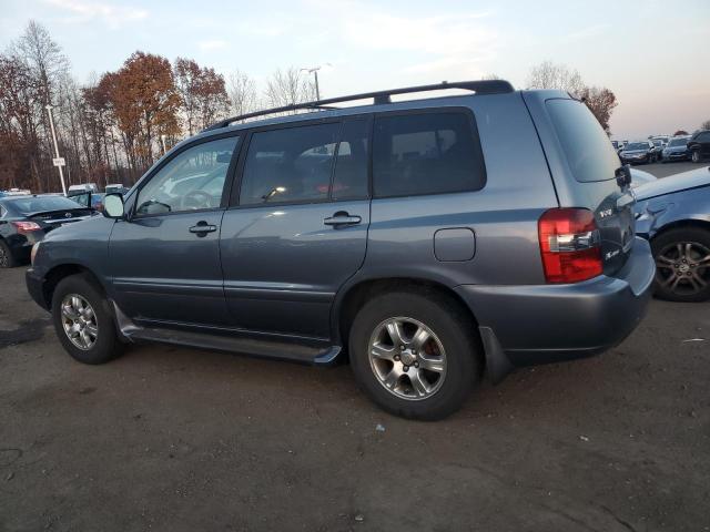 JTEEP21A540008858 - 2004 TOYOTA HIGHLANDER BLUE photo 2