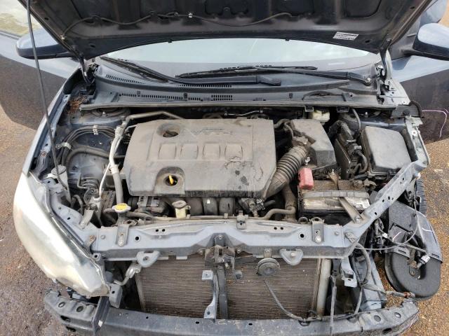 2T1BURHE1FC407499 - 2015 TOYOTA COROLLA L GRAY photo 11