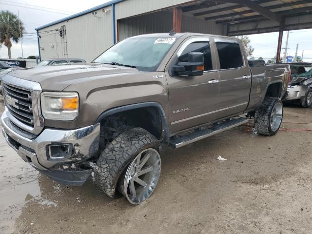 1GT12ZE88FF111581 - 2015 GMC SIERRA K2500 SLT TAN photo 1