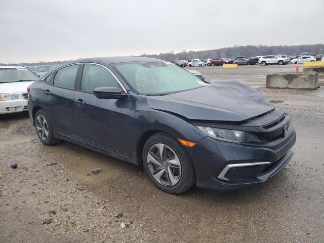 2HGFC2F6XLH530843 - 2020 HONDA CIVIC LX GRAY photo 4