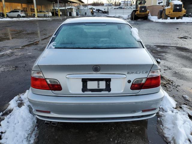 WBABN534X3JU29311 - 2003 BMW 330 CI SILVER photo 6