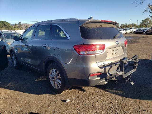 5XYPG4A32GG042801 - 2016 KIA SORENTO LX GRAY photo 2