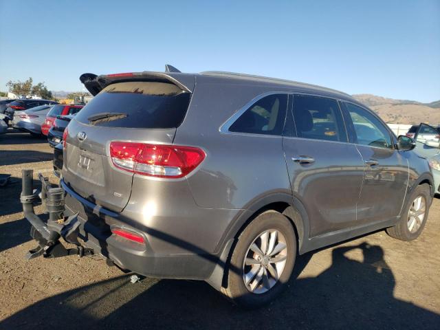 5XYPG4A32GG042801 - 2016 KIA SORENTO LX GRAY photo 3