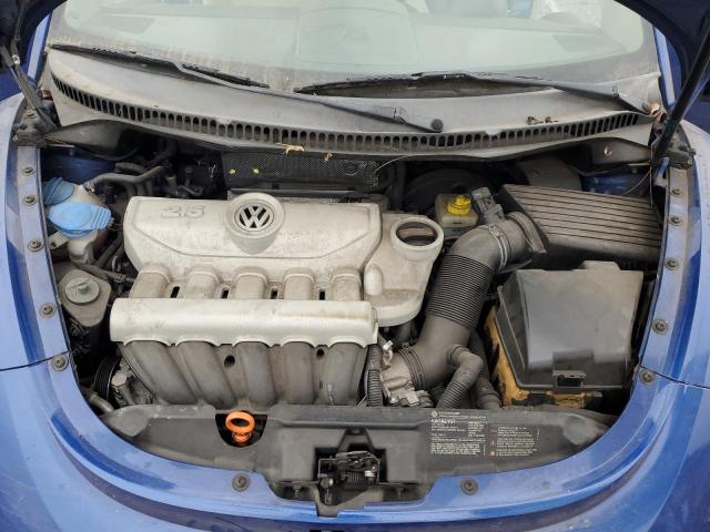 3VWPG31YX8M404042 - 2008 VOLKSWAGEN NEW BEETLE CONVERTIBLE S BLUE photo 11