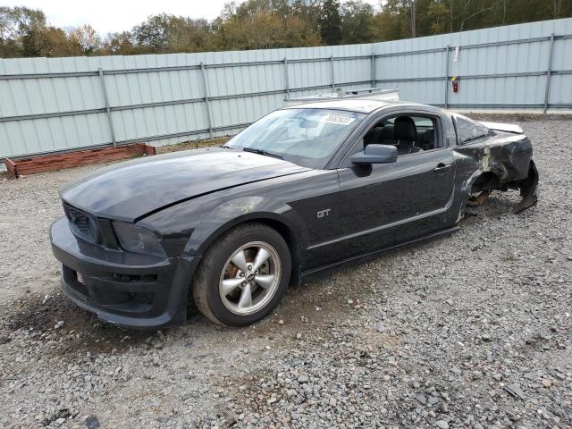 1ZVHT82H485156162 - 2008 FORD MUSTANG GT BLACK photo 1