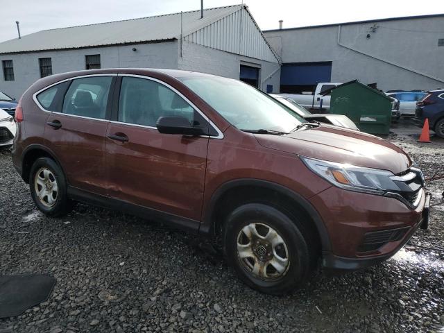 5J6RM4H34FL023834 - 2015 HONDA CR-V LX BROWN photo 4