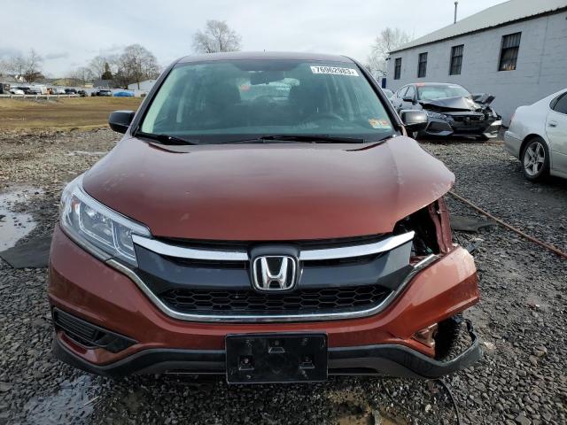 5J6RM4H34FL023834 - 2015 HONDA CR-V LX BROWN photo 5