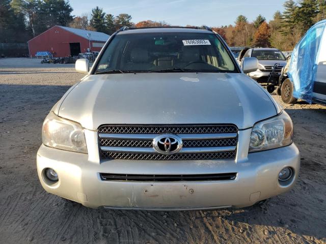 JTEEW21A360015068 - 2006 TOYOTA HIGHLANDER HYBRID SILVER photo 5