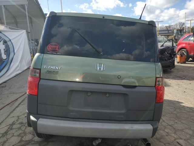 5J6YH28645L019831 - 2005 HONDA ELEMENT EX GREEN photo 6